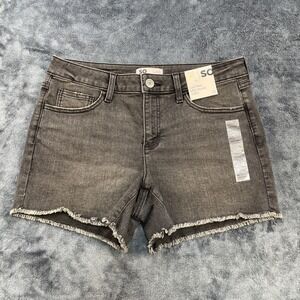 SO Denim Blue Jean Shorts Low Rise Midi Size 15 New with Tags